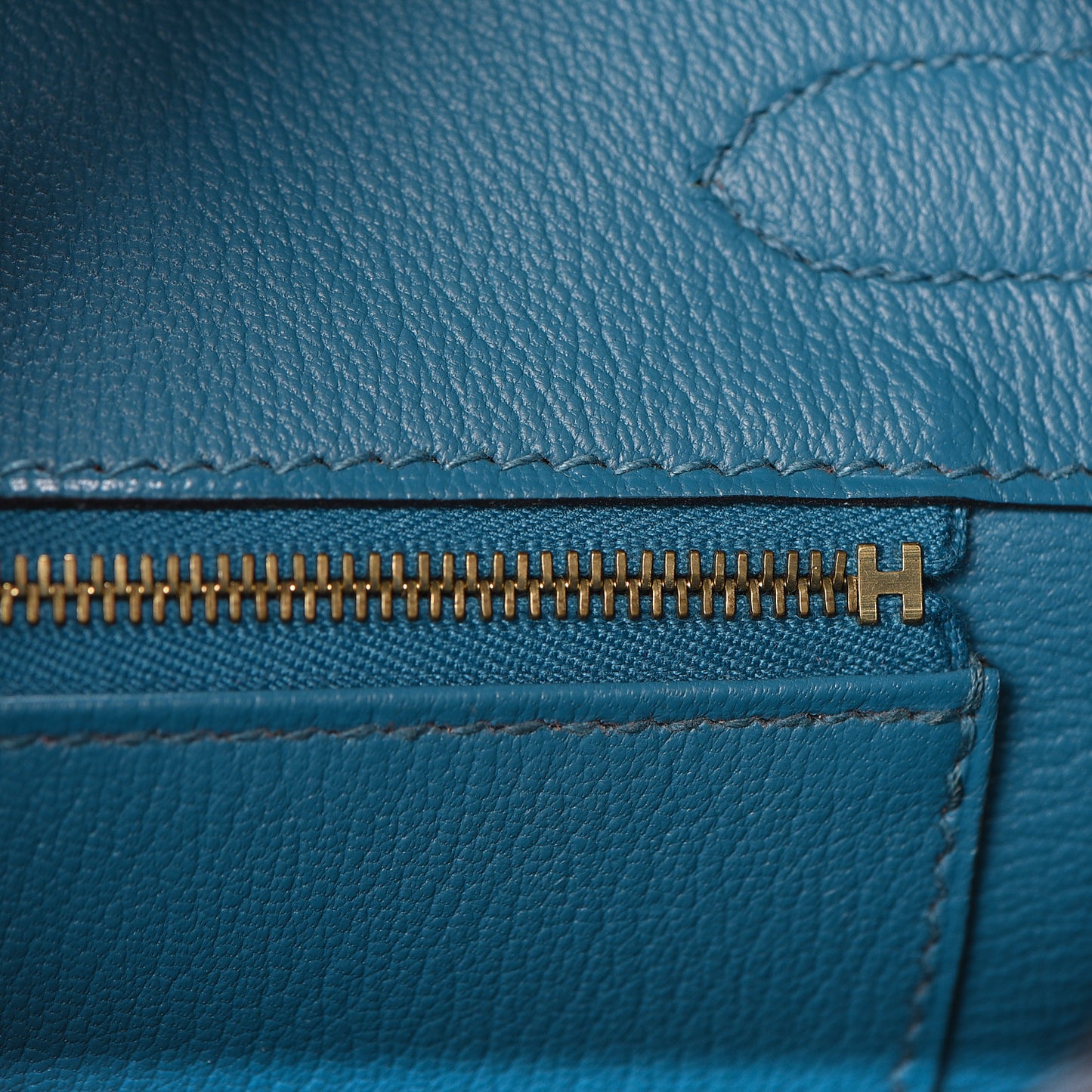 Togo Birkin 30 Bleu De Galice