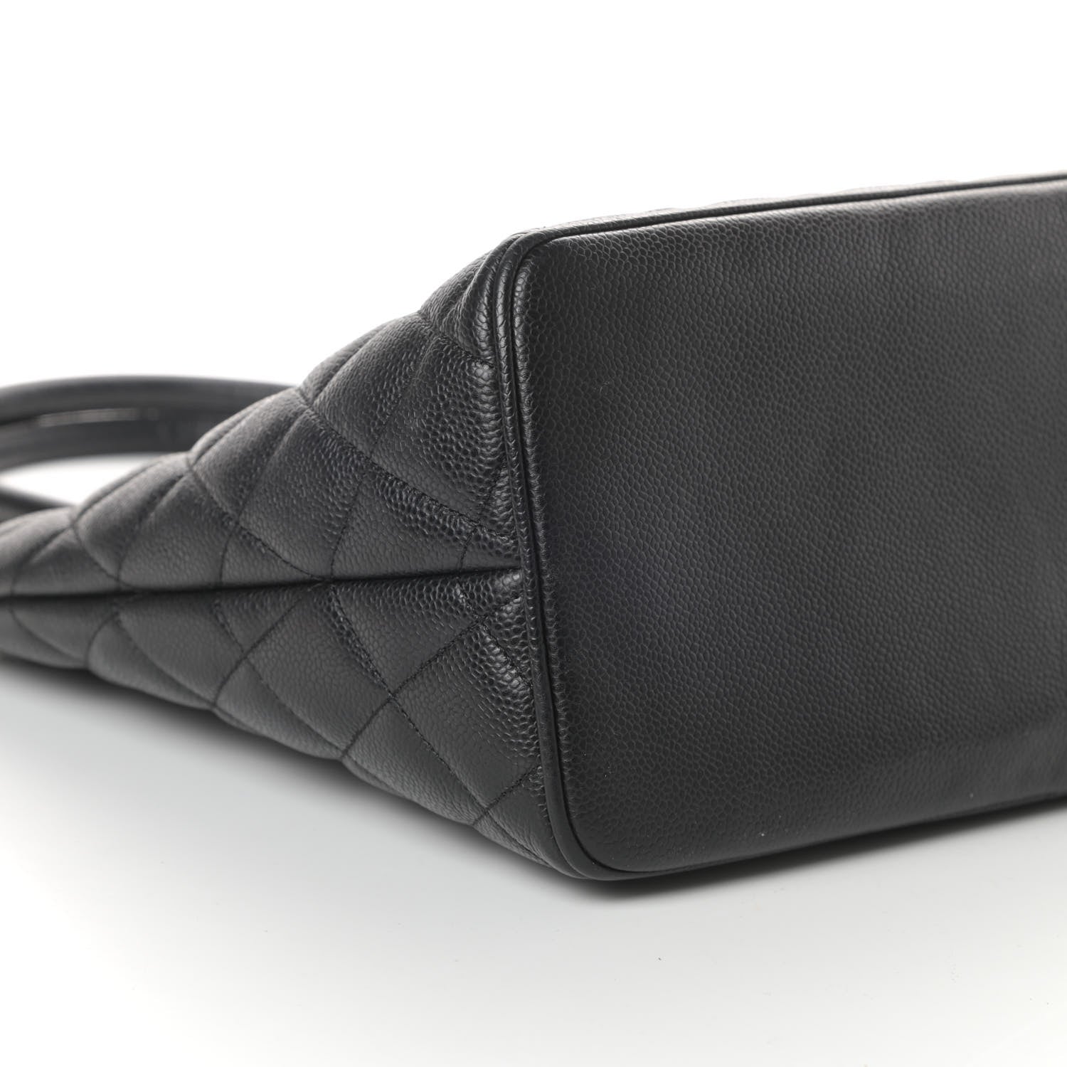 Chanel Caviar Quilted Medallion Tote Black 10 of 11