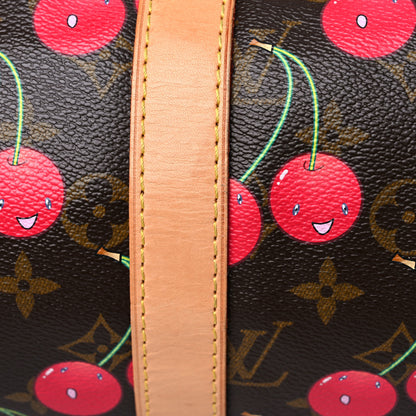 Louis Vuitton Monogram Cerises Keepall 45 19 of 25