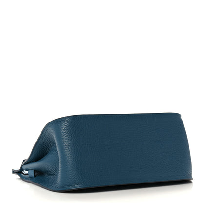Hermes Taurillon Clemence Swift Jypsiere 28 Cobalt 4 of 9
