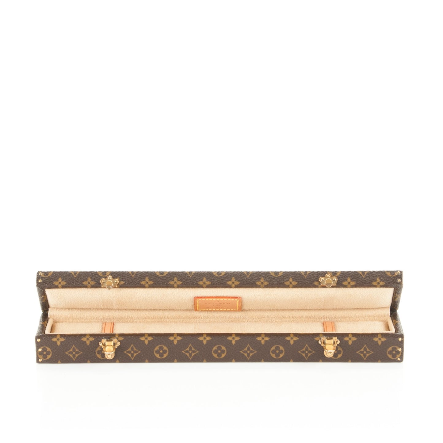 Monogram Bracelet Watch Jewelry Holder Coffret