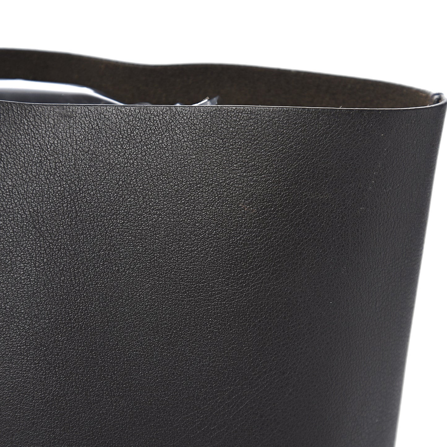 Calfskin Large Shopping Tote Dark Grey