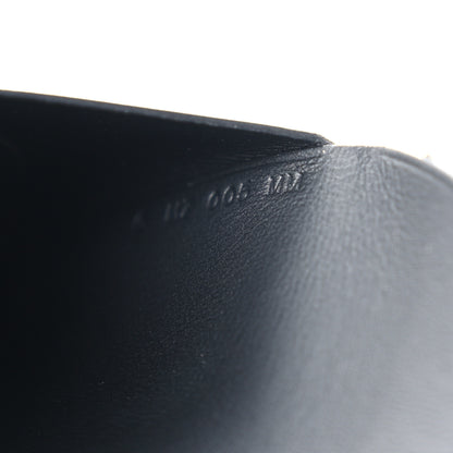 Hermes Box Calvi Duo Card Case Black 7 of 9