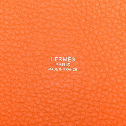 Hermes Taurillon Clemence Picotin Lock 26 GM Jaune D' Or 6 of 12