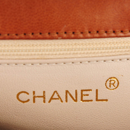 Chanel Lambskin Small CC Flap Brown 6 of 13