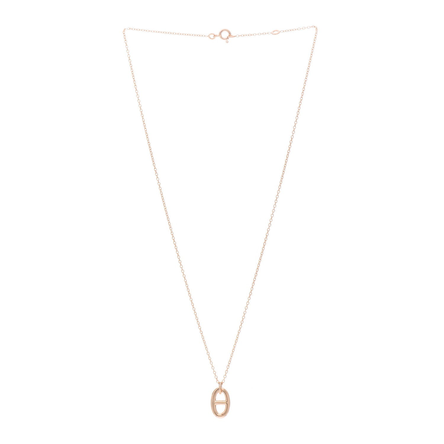 Hermes 18K Rose Gold PM Farandole Pendant Necklace 3 of 4