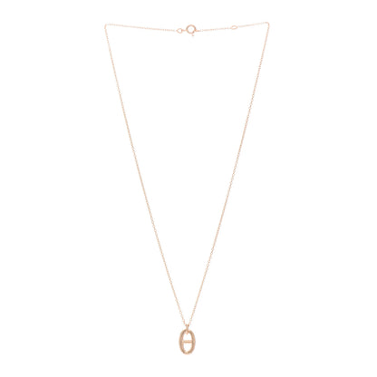Hermes 18K Rose Gold PM Farandole Pendant Necklace 3 of 4