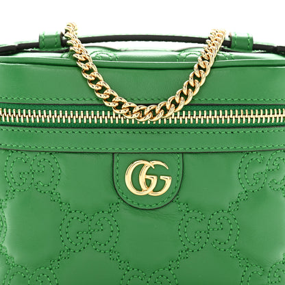 Gucci Calfskin GG Matelasse Mini Top Handle Bag Spring Green 8 of 10