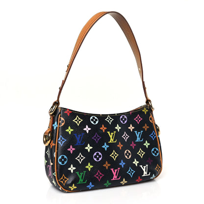 Louis Vuitton Monogram Multicolor Lodge PM Black 3 of 10