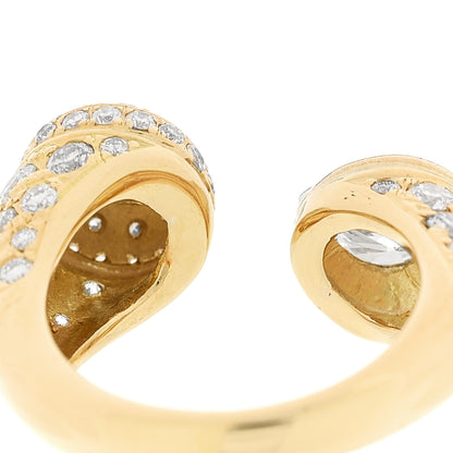 Parker & West by FASHIONPHILE 18K Yellow Gold Diamond 2.49ctw Split Ring  50 5.25 8 of 9