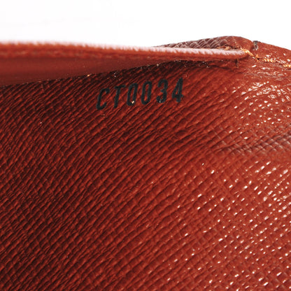 Louis Vuitton Monogram Porte Valeurs Checkbook Wallet 7 of 7
