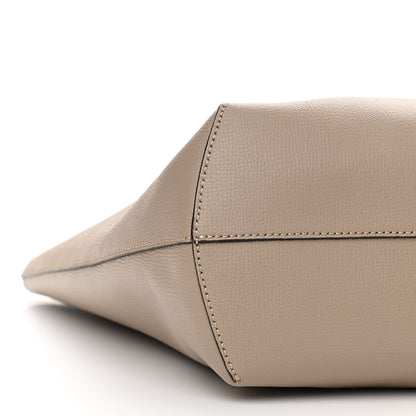 Fendi Vitello Vienna Enamel F is Fendi Shopping Tote Tortora Taupe 10 of 11