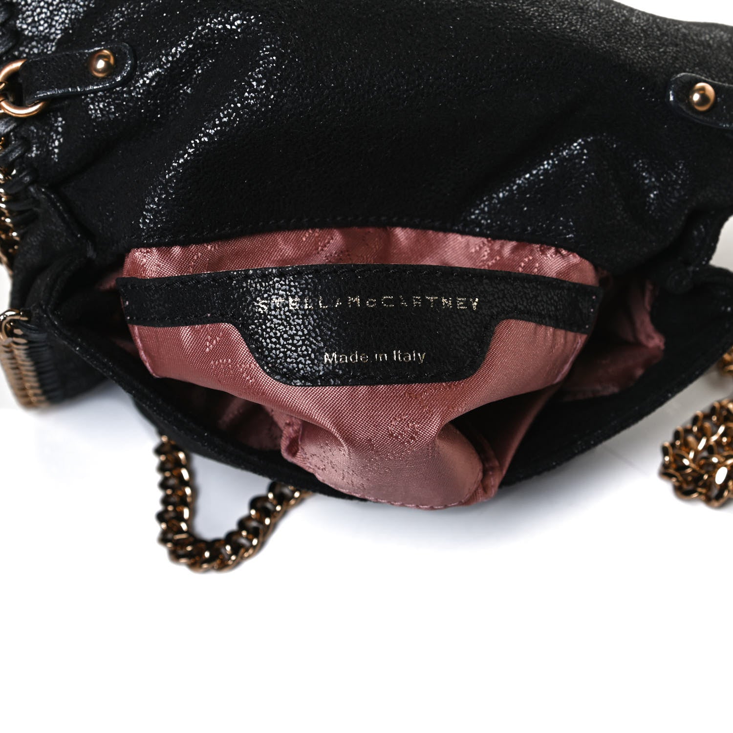 Stella McCartney Shaggy Deer Falabella Crossbody Bag Black 6 of 16