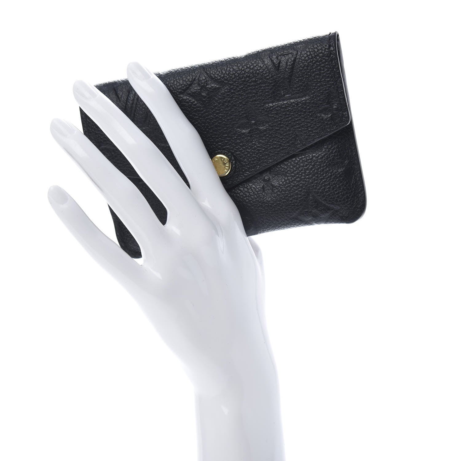 Louis Vuitton Empreinte Key Pouch Black 2 of 7