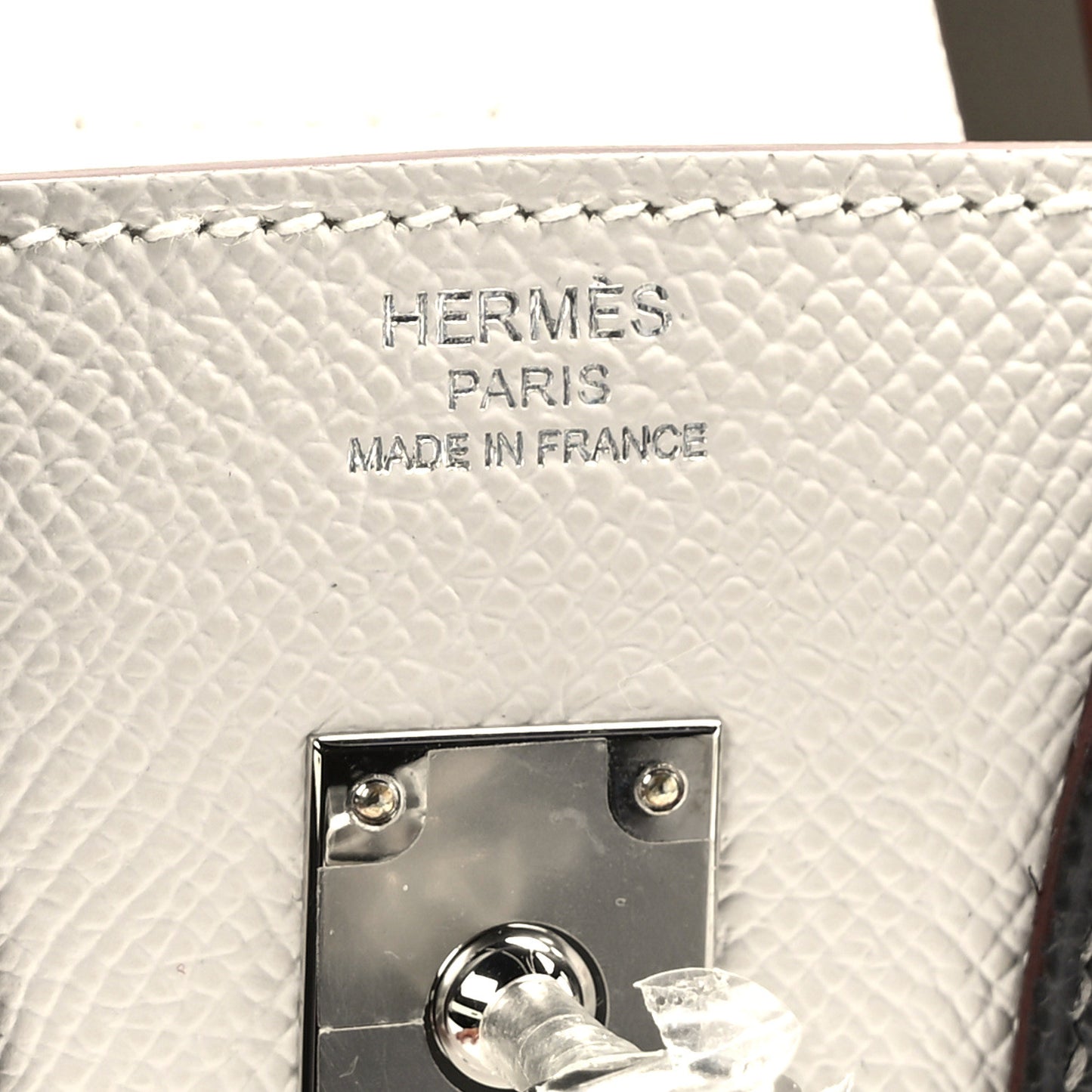 Epsom Tri-Color Birkin 25 Gris Pale Vert Fizz Graphite