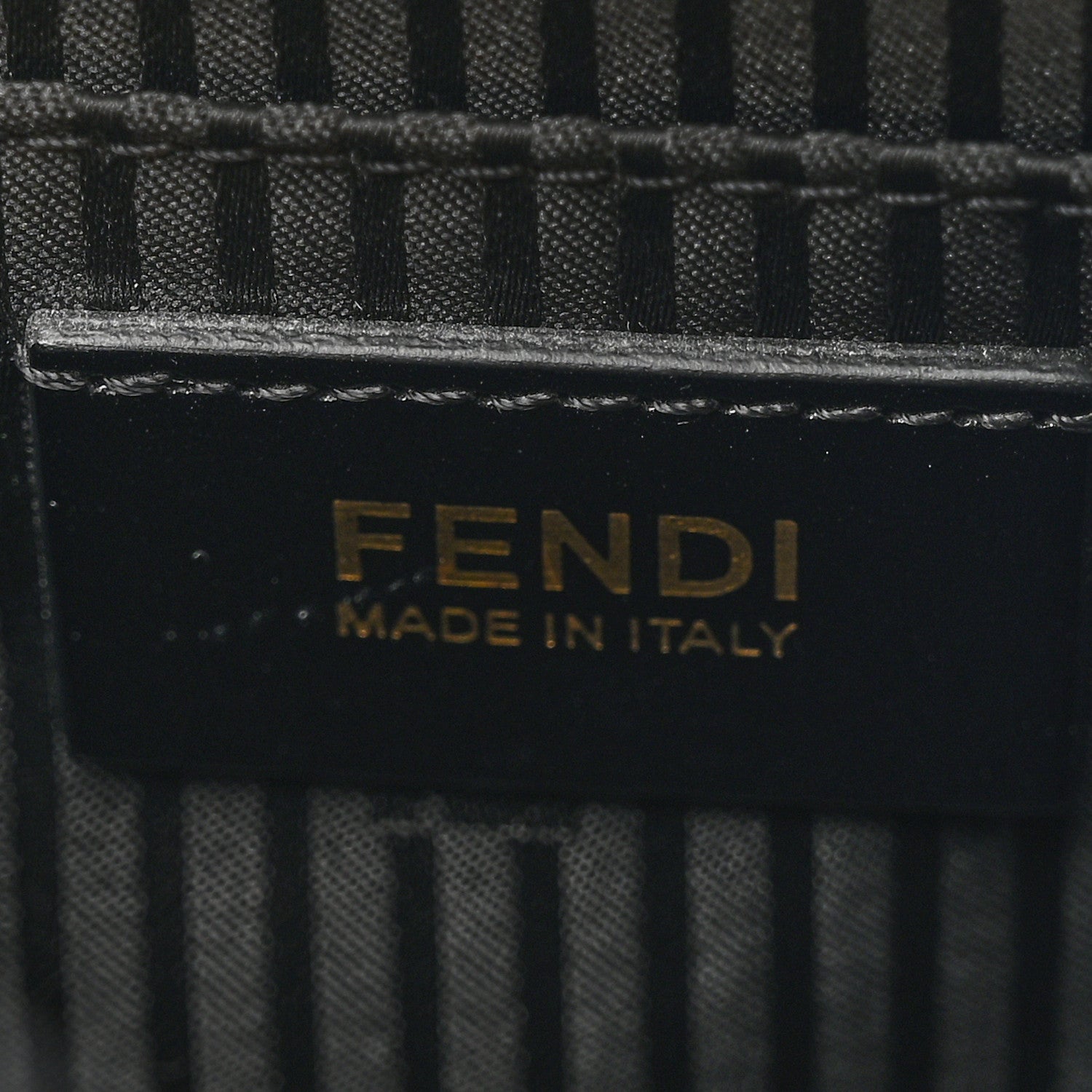 Fendi Vitello Elite Regular 2Jours Tote Black 6 of 14
