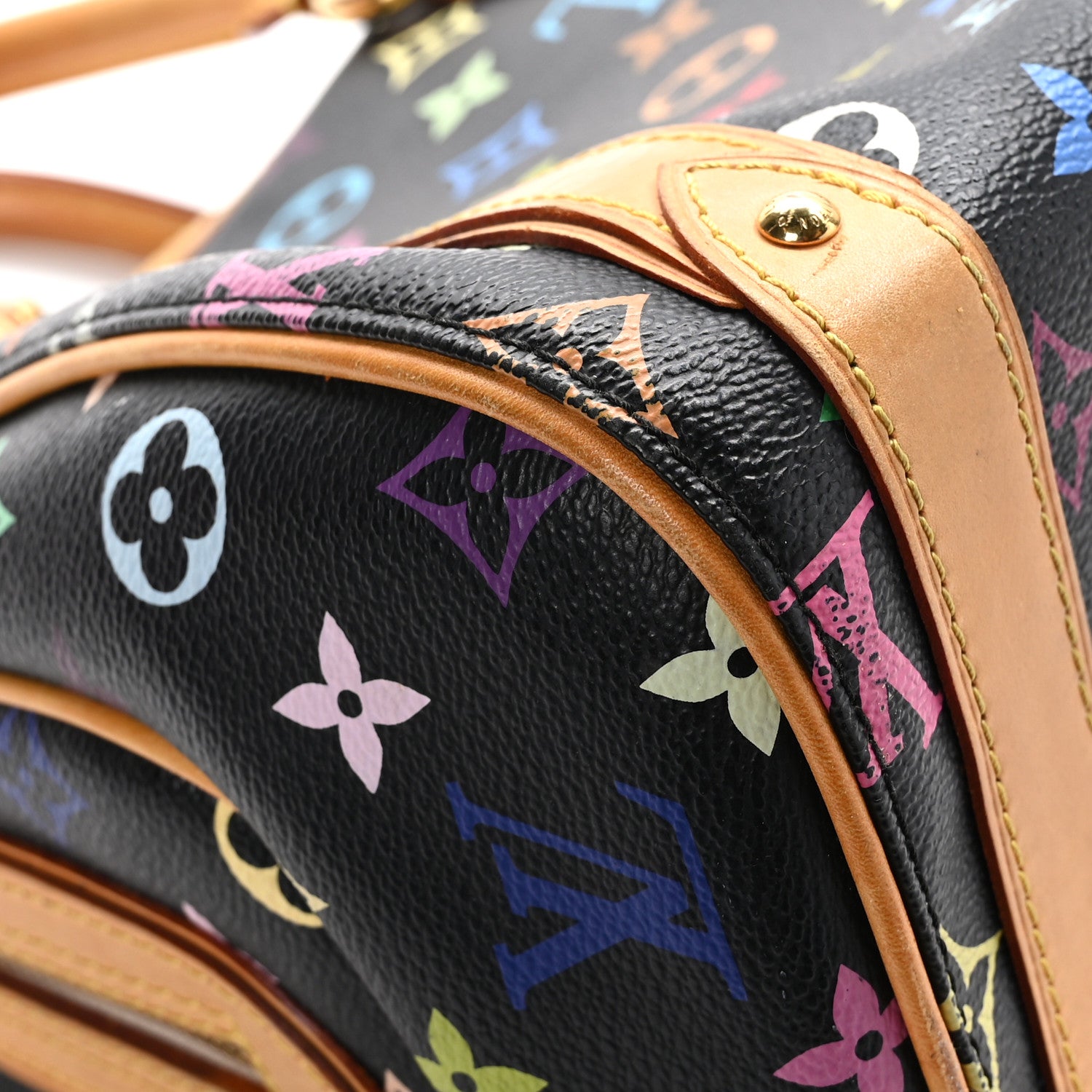 Louis Vuitton Monogram Multicolor Priscilla Black 9 of 12