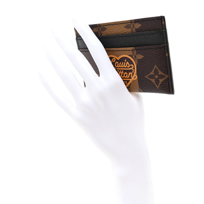 Louis Vuitton X NIGO Reverse Monogram Double Card Holder 2 of 7