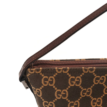 Gucci Monogram Boat Pochette Brown 11 of 13