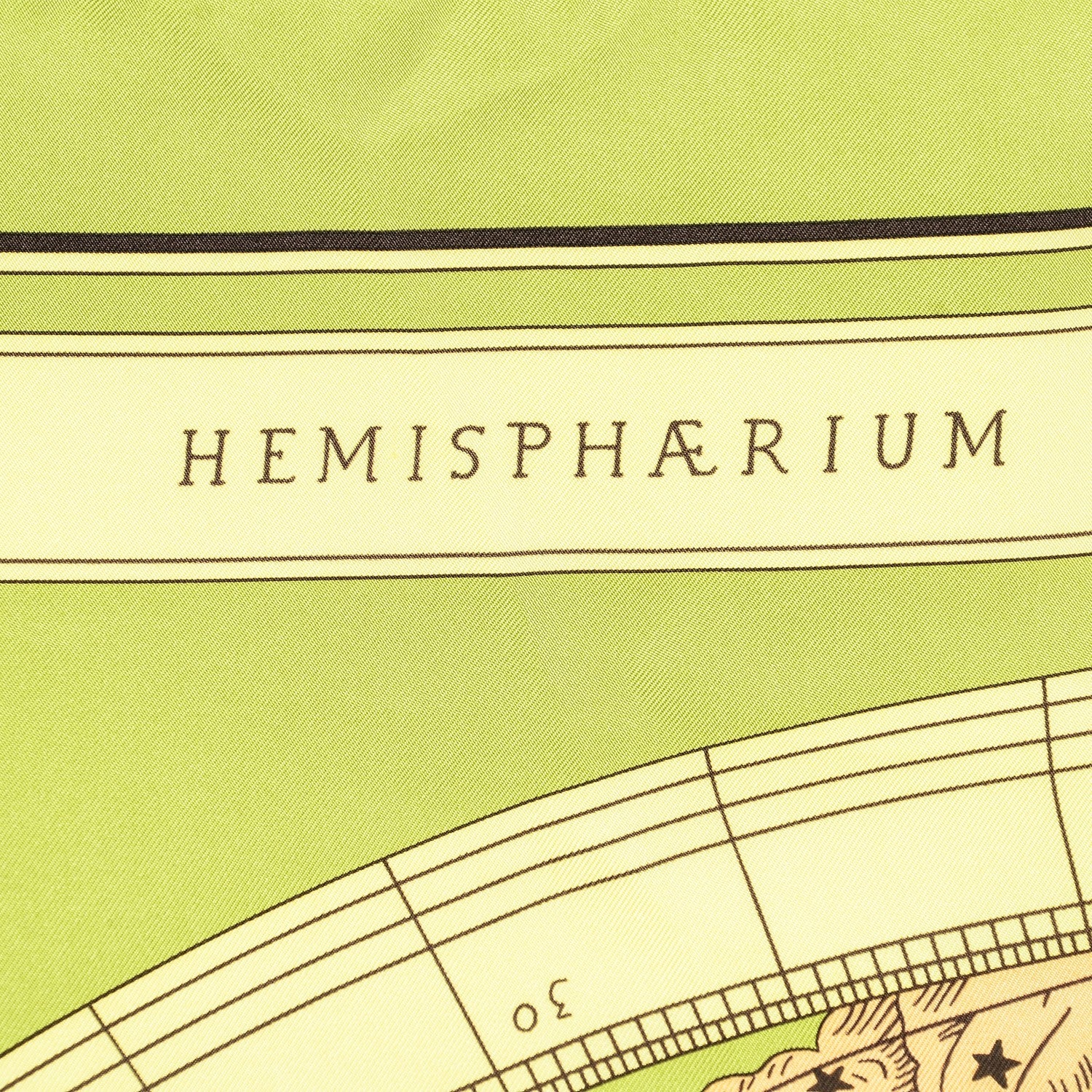 Hermes Silk Hemisphaerium Coeli Boreale Scarf 90 6 of 8