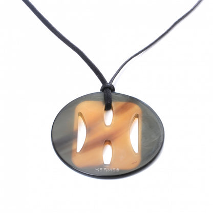 Hermes Buffalo Horn and Lacquer Tonkin Necklace 1 of 4