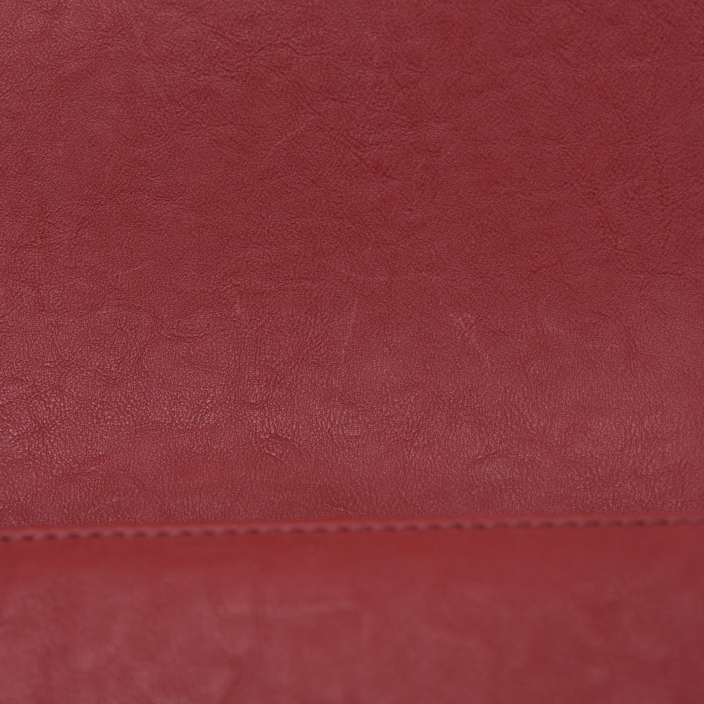 Calfskin Quilted Medium Top Handle Boy Flap Red