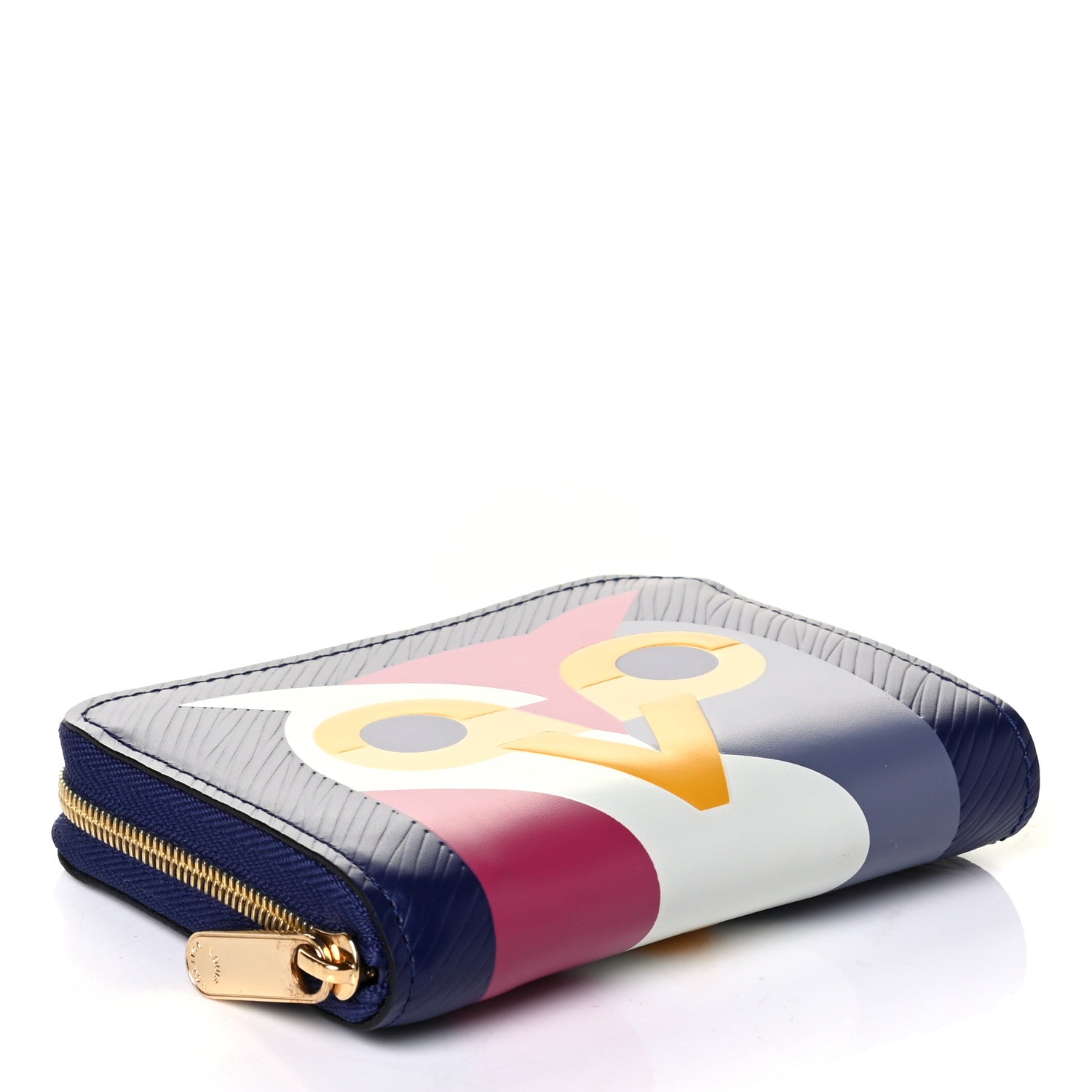 Louis Vuitton Epi Owl Zippy Coin Purse Iris 3 of 5