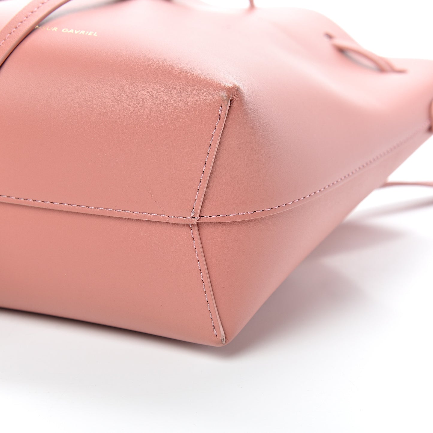 Calfskin Mini Mini Bucket Bag Blush