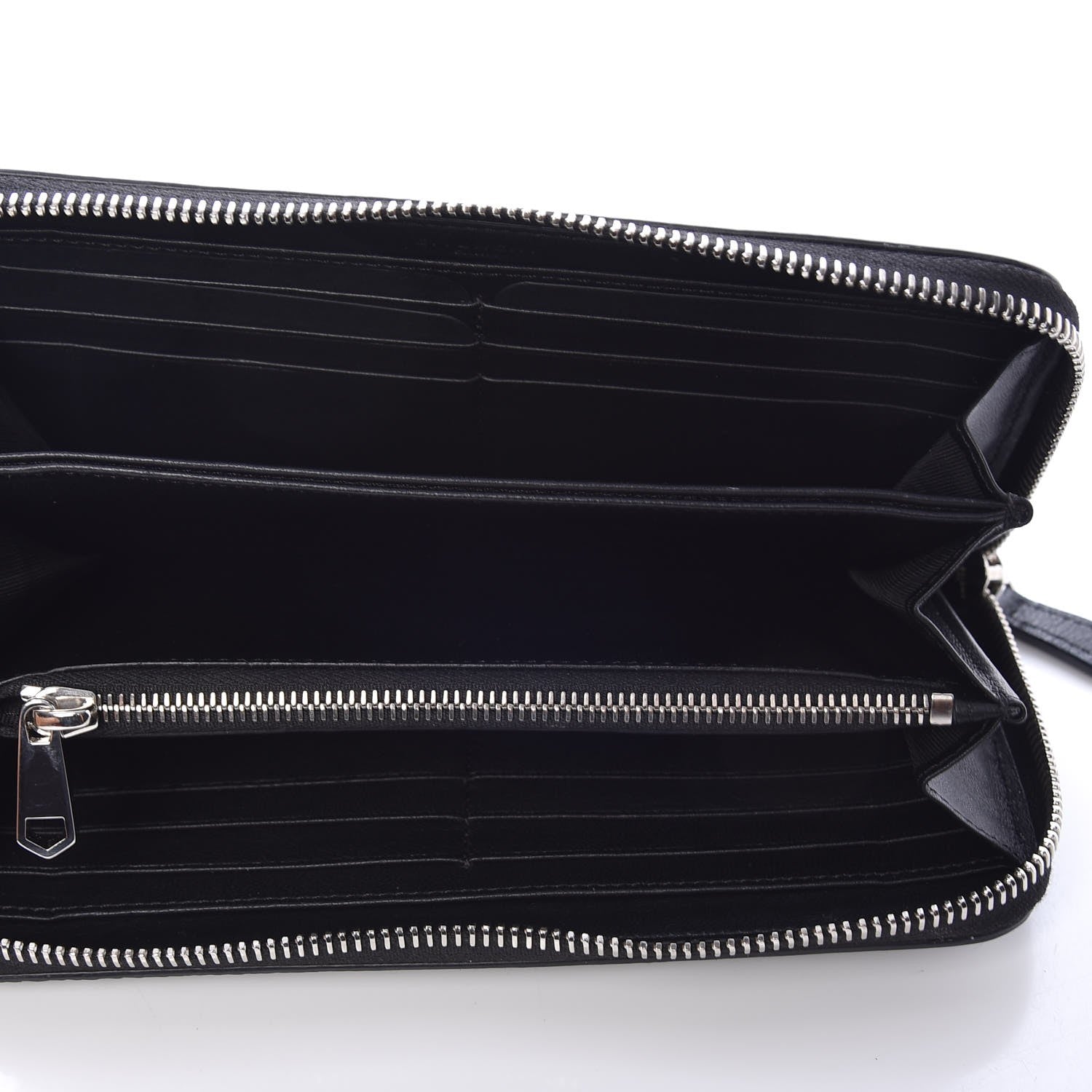 Givenchy Sugar Goatskin Pandora Zip Around Wallet Black 5 of 7