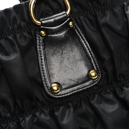 Prada Tessuto Nylon Gaufre Tote Nero Black 9 of 11