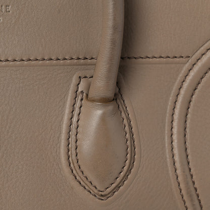 Celine Grained Calfskin Medium Phantom Luggage Taupe 18 of 26