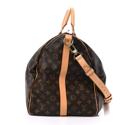 Louis Vuitton Monogram Keepall Bandouliere 60 14 of 19