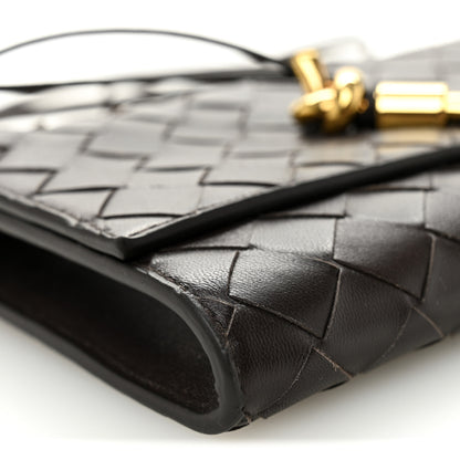 Bottega Veneta Nappa Intrecciato Andiamo Pouch On Strap Fondant 8 of 9