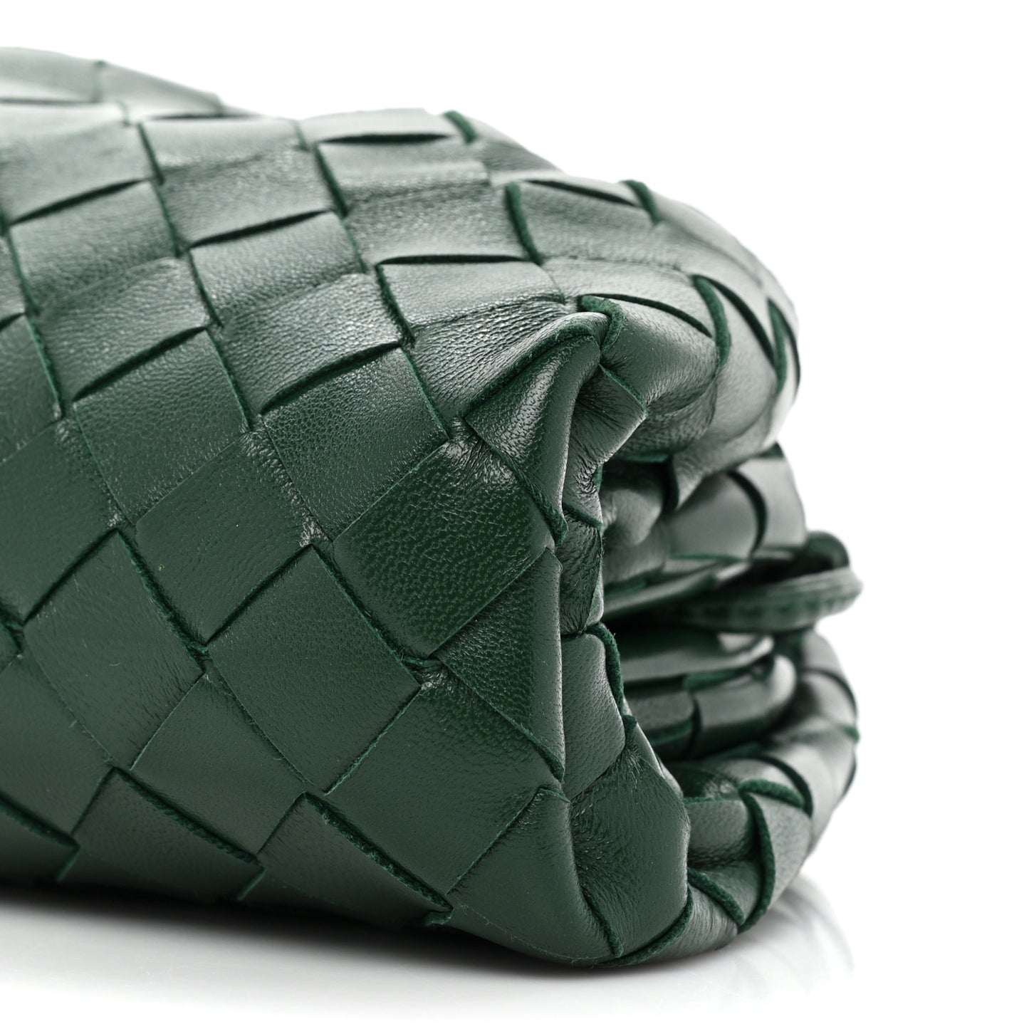 Nappa Intrecciato The Mini Pouch Raintree