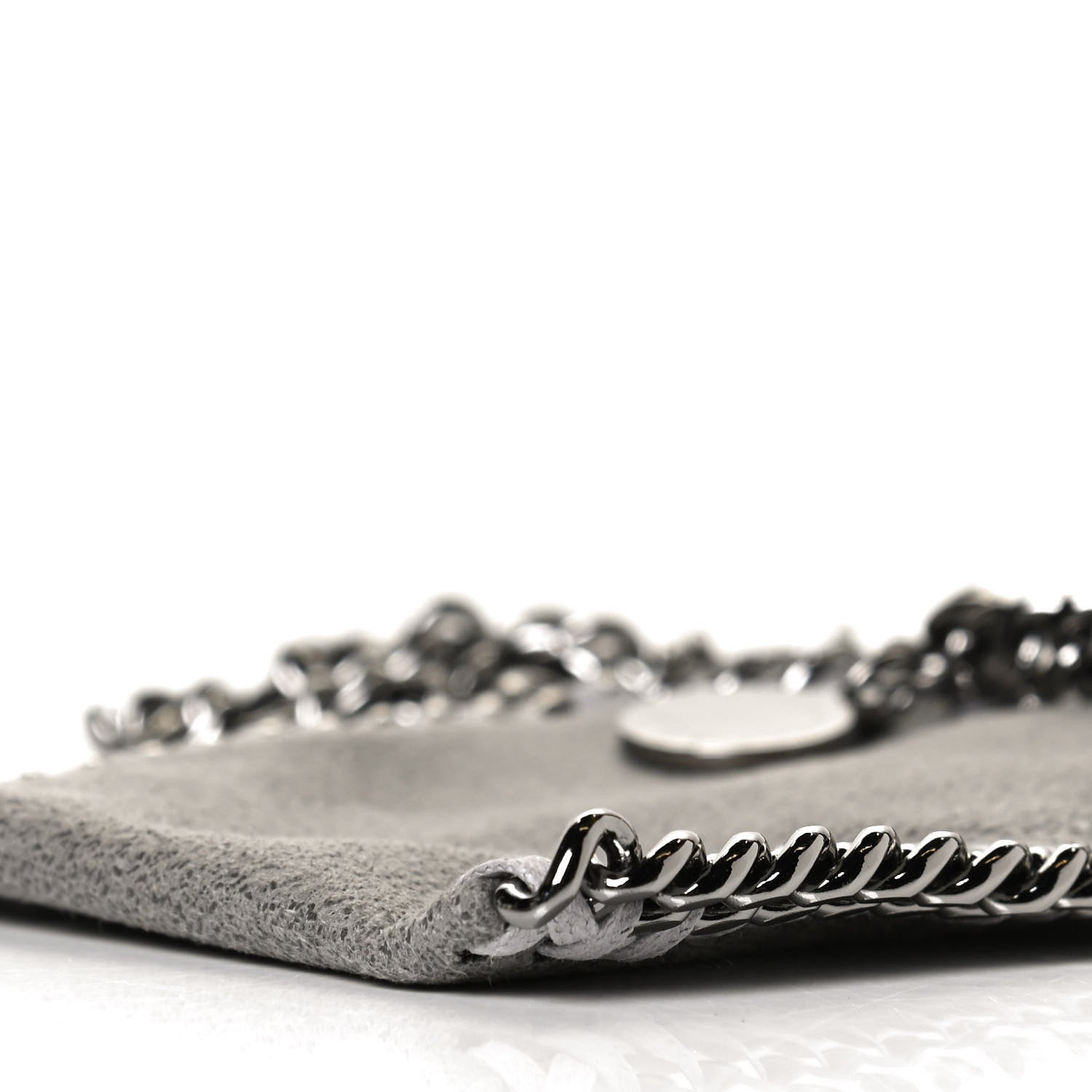 Stella McCartney Shaggy Deer Tiny Falabella Tote Grey 8 of 8