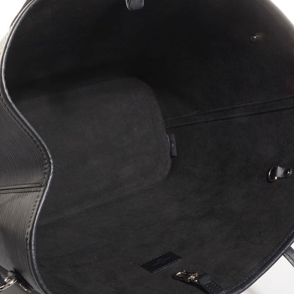 Louis Vuitton Epi Neverfull MM Black 6 of 9