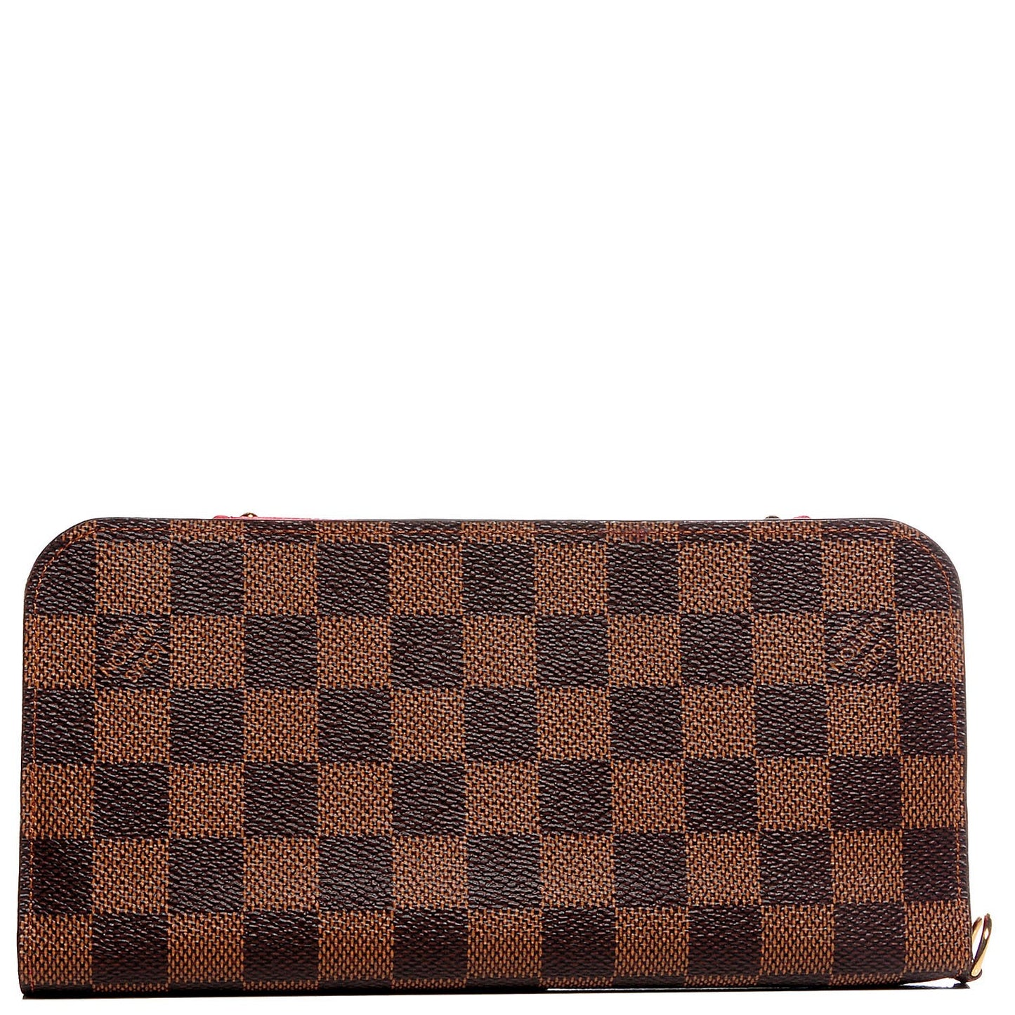 Damier Ebene Insolite Wallet Red