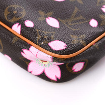 Louis Vuitton Monogram Cherry Blossom Pochette Accessories Brown 10 of 14