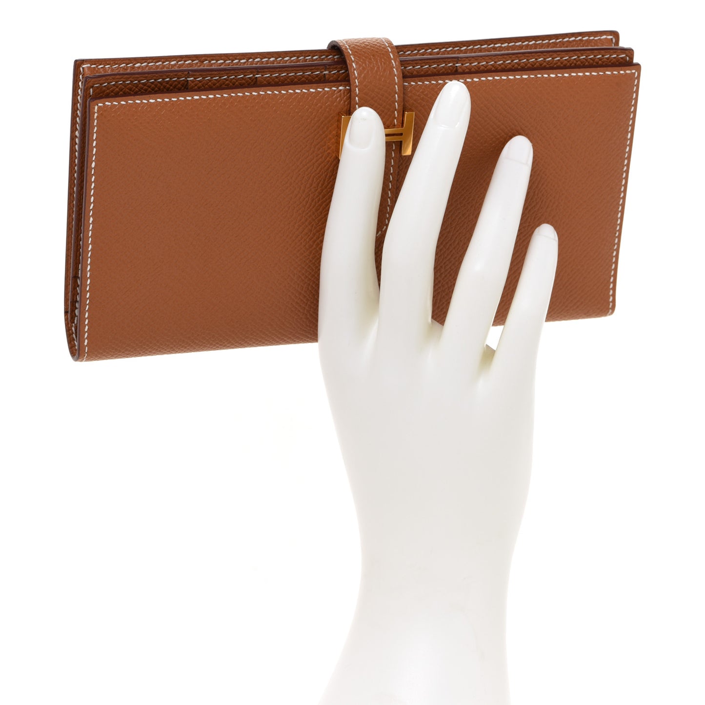 Epsom Bearn Gusset Wallet Gold
