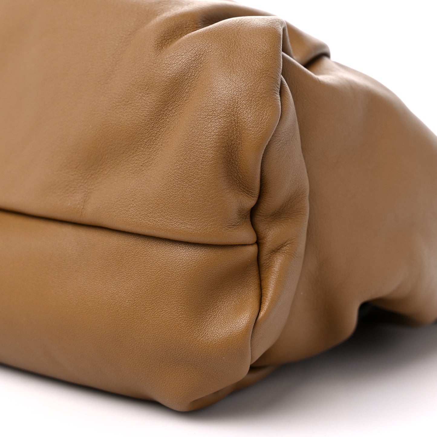 Smooth Butter Calfskin Medium The Shoulder Pouch Moutarde