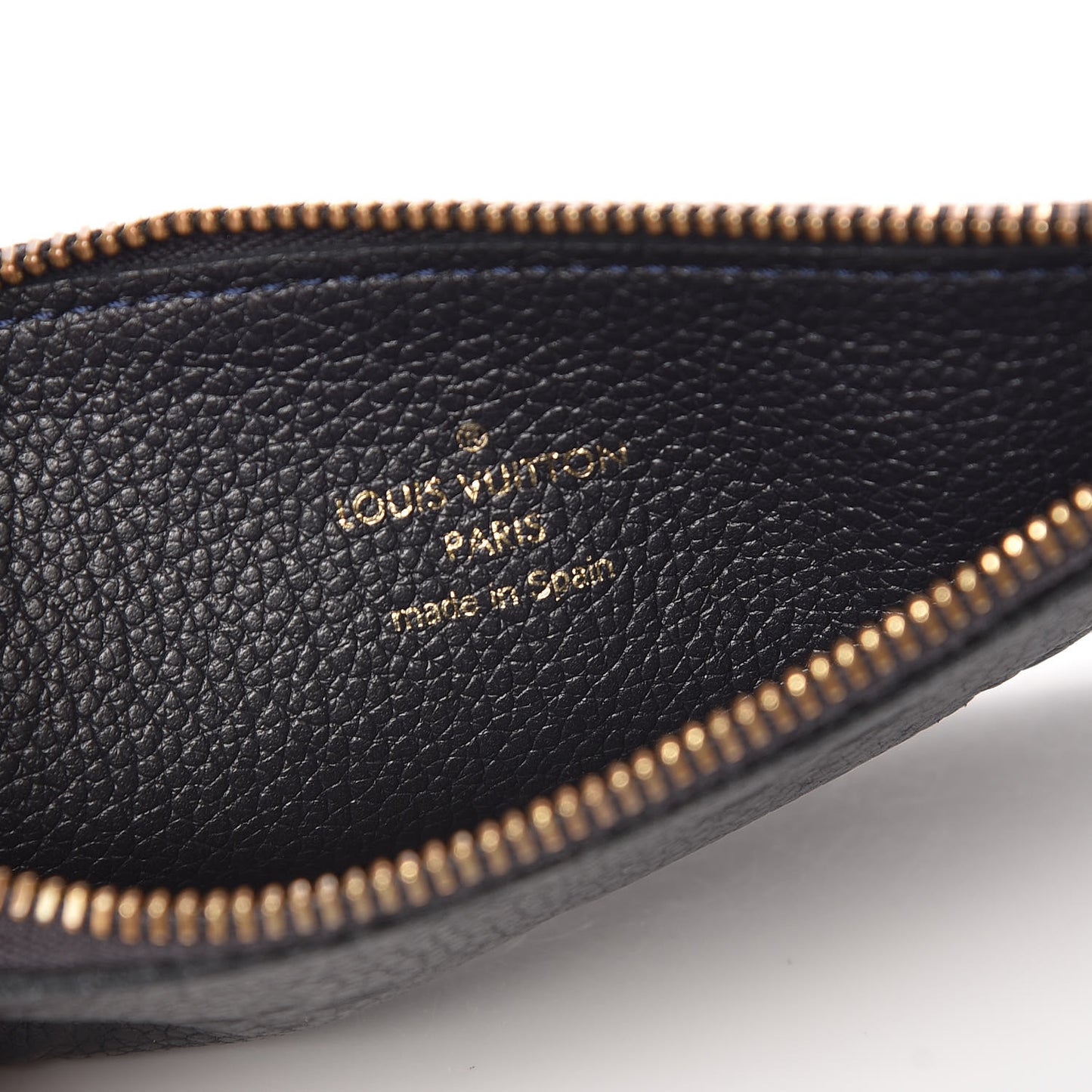 Empreinte Felicie Chain Wallet Zippered Insert Black