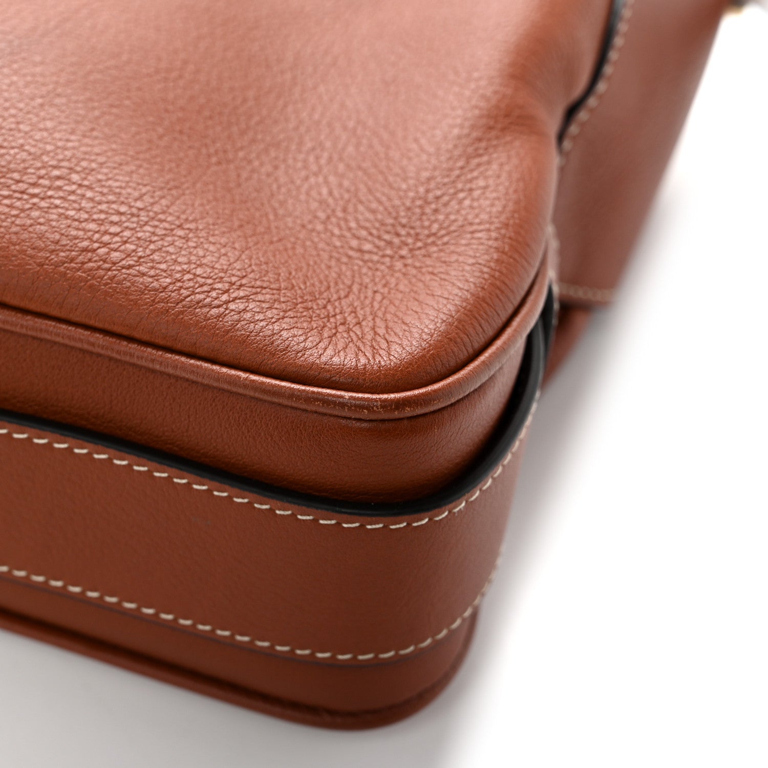 Celine Supple Calfskin Medium Romy Shoulder Bag Tan 14 of 14