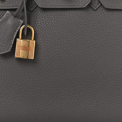 Hermes Togo Birkin 25 Etain 8 of 13
