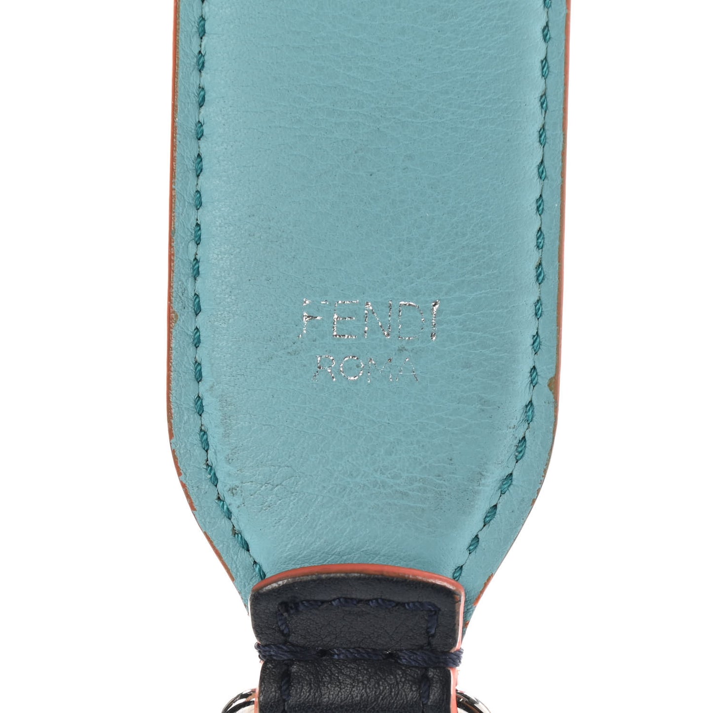 Calfskin Studded Strap You Navy Multicolor