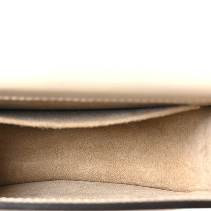 Chloe Calfskin Suede Small Nile Bracelet Bag Off White 5 of 10