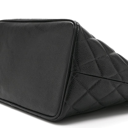 Chanel Caviar Quilted Medallion Tote Black 10 of 10