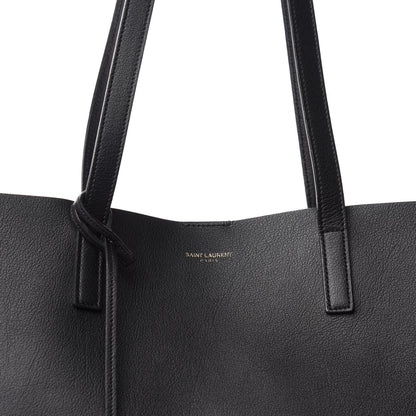 Saint Laurent Calfskin Large Shopping Tote Black 10 of 10