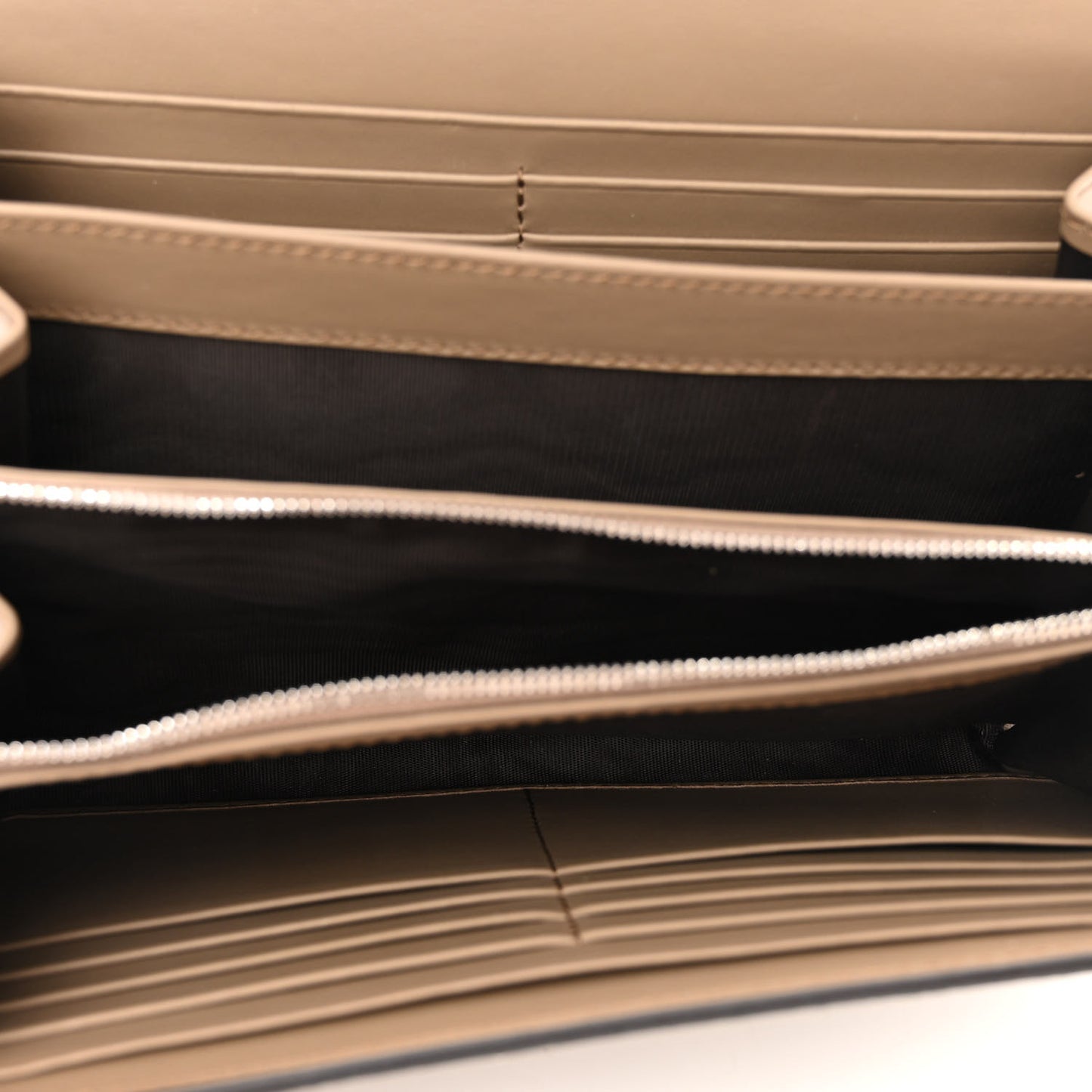 GG Supreme Monogram Mini Dionysus Chain Wallet Beige Taupe