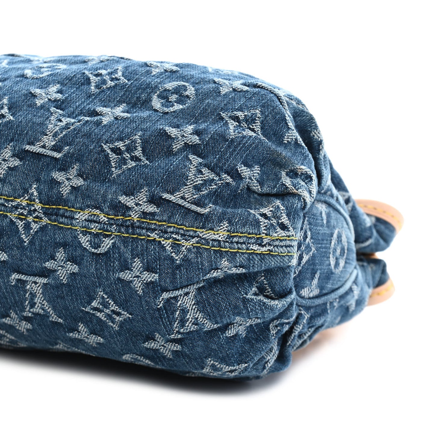 Monogram Denim Pleaty Blue