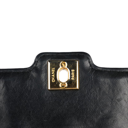 Chanel Lambskin Quilted Small Single Flap Black 7 of 12